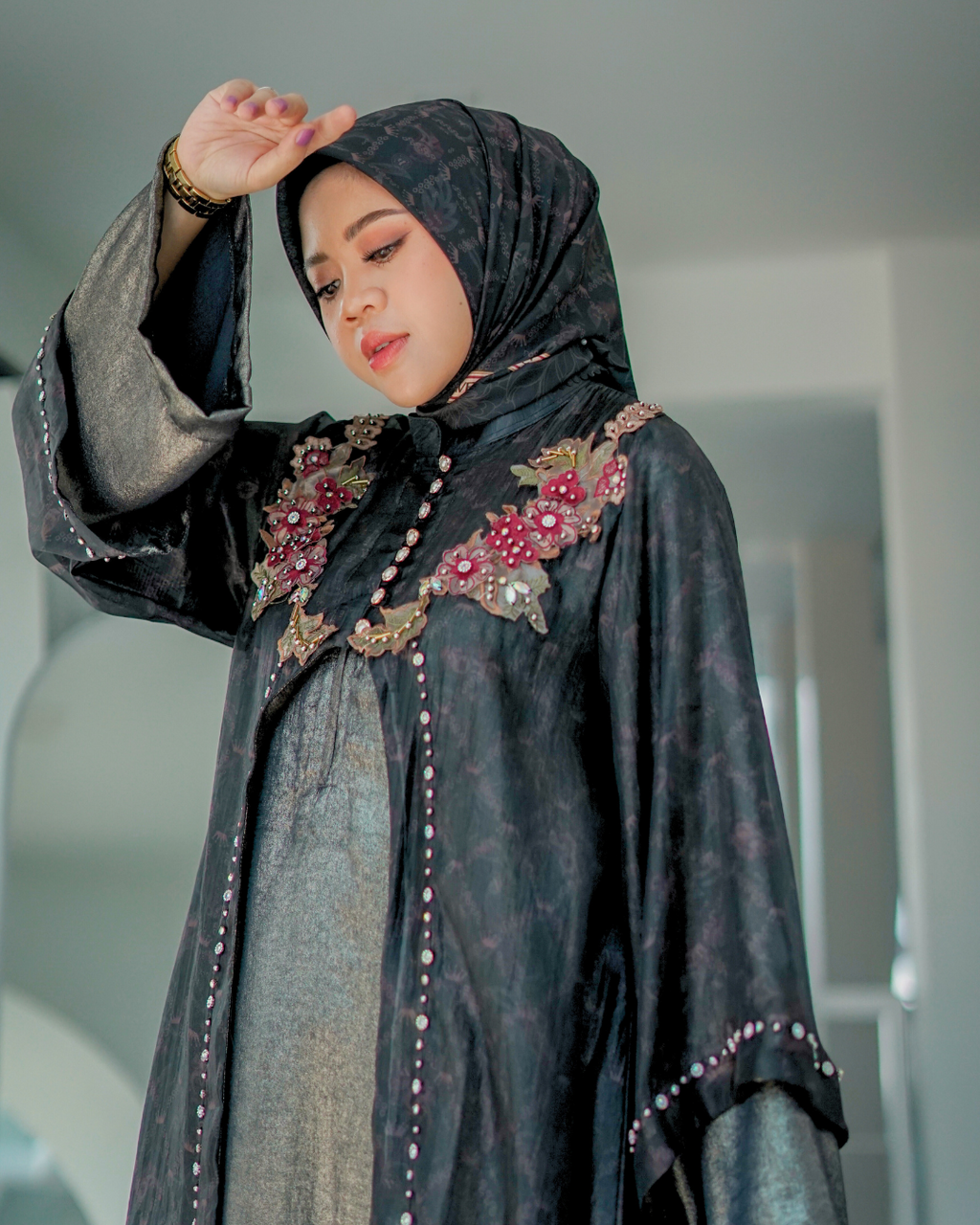 MALEERA DRESS - MIDNIGHT