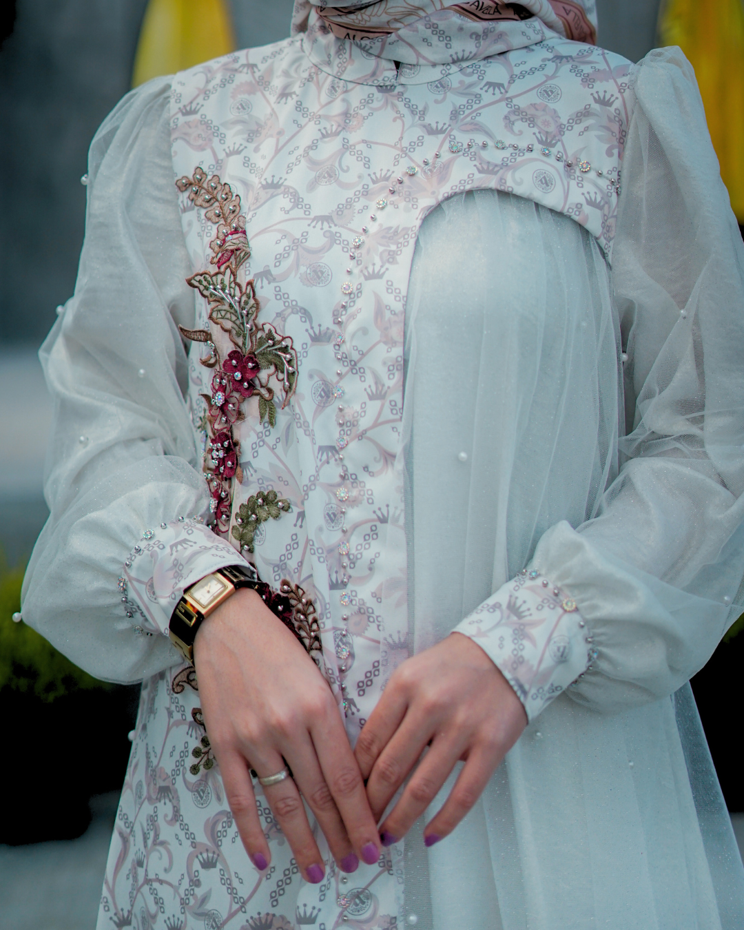 DAVINA DRESS - VANILLA