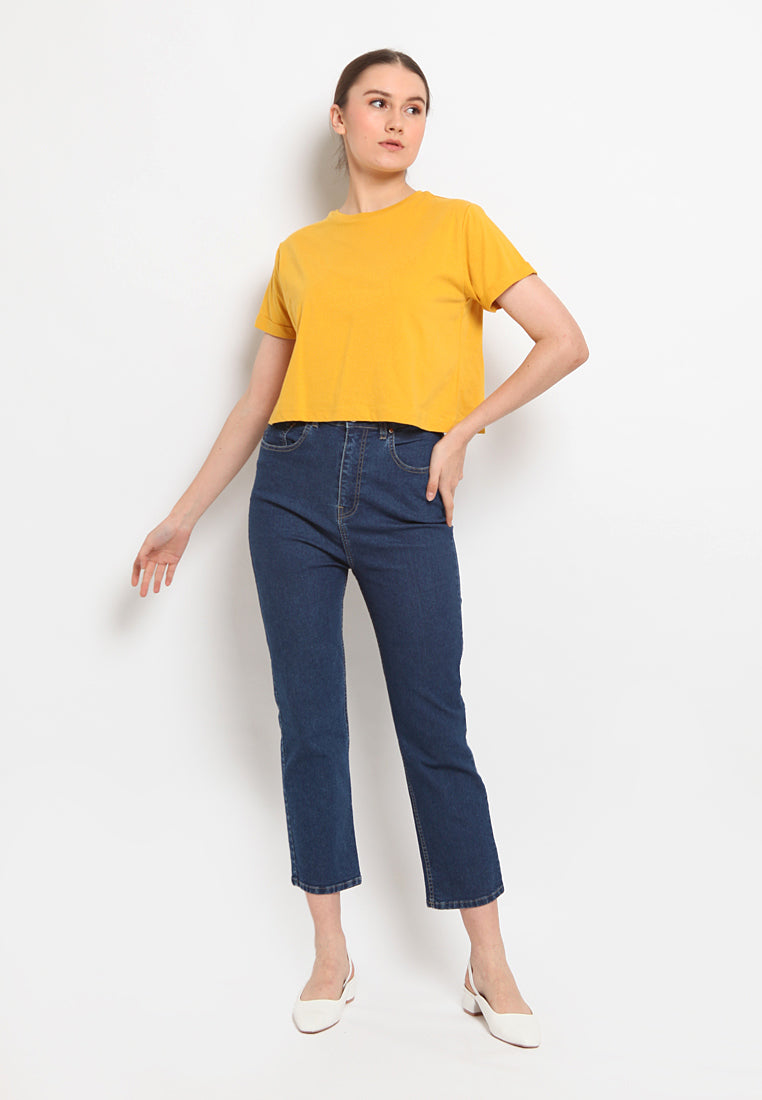 Short sleeve crop t-shirtt