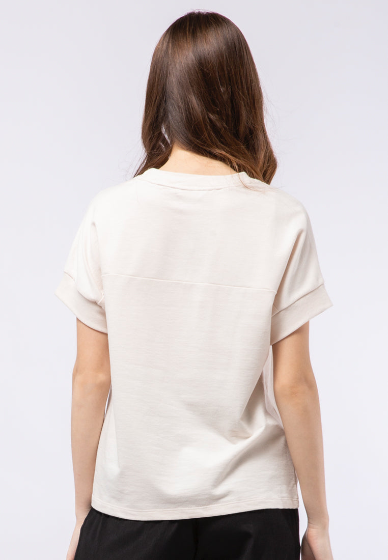 Cap Sleeve Boxy T-shirt