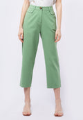 High Waist Straight Pants