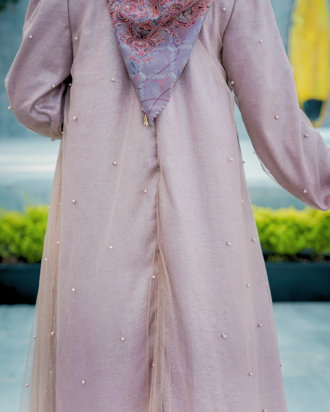 DAVINA DRESS - MOCHA BLIST