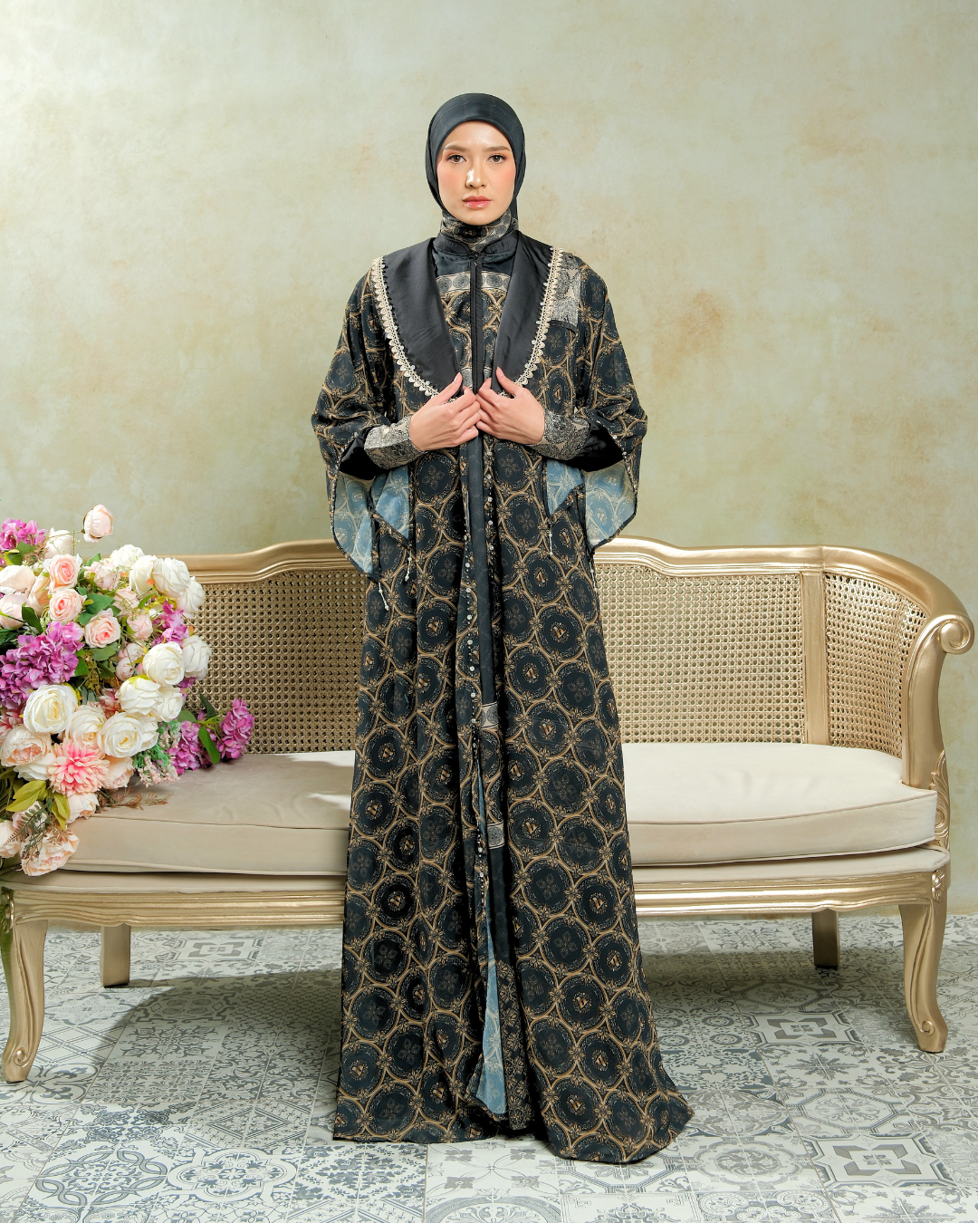 CALIRA DRESS - BLACK