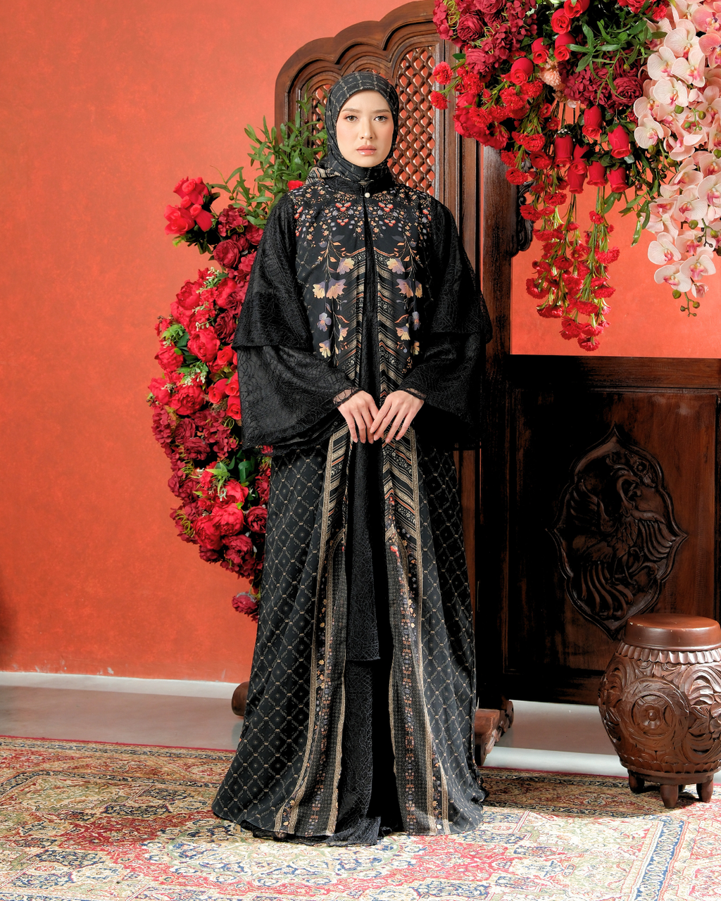 LAZEERA DRESS - BLACK