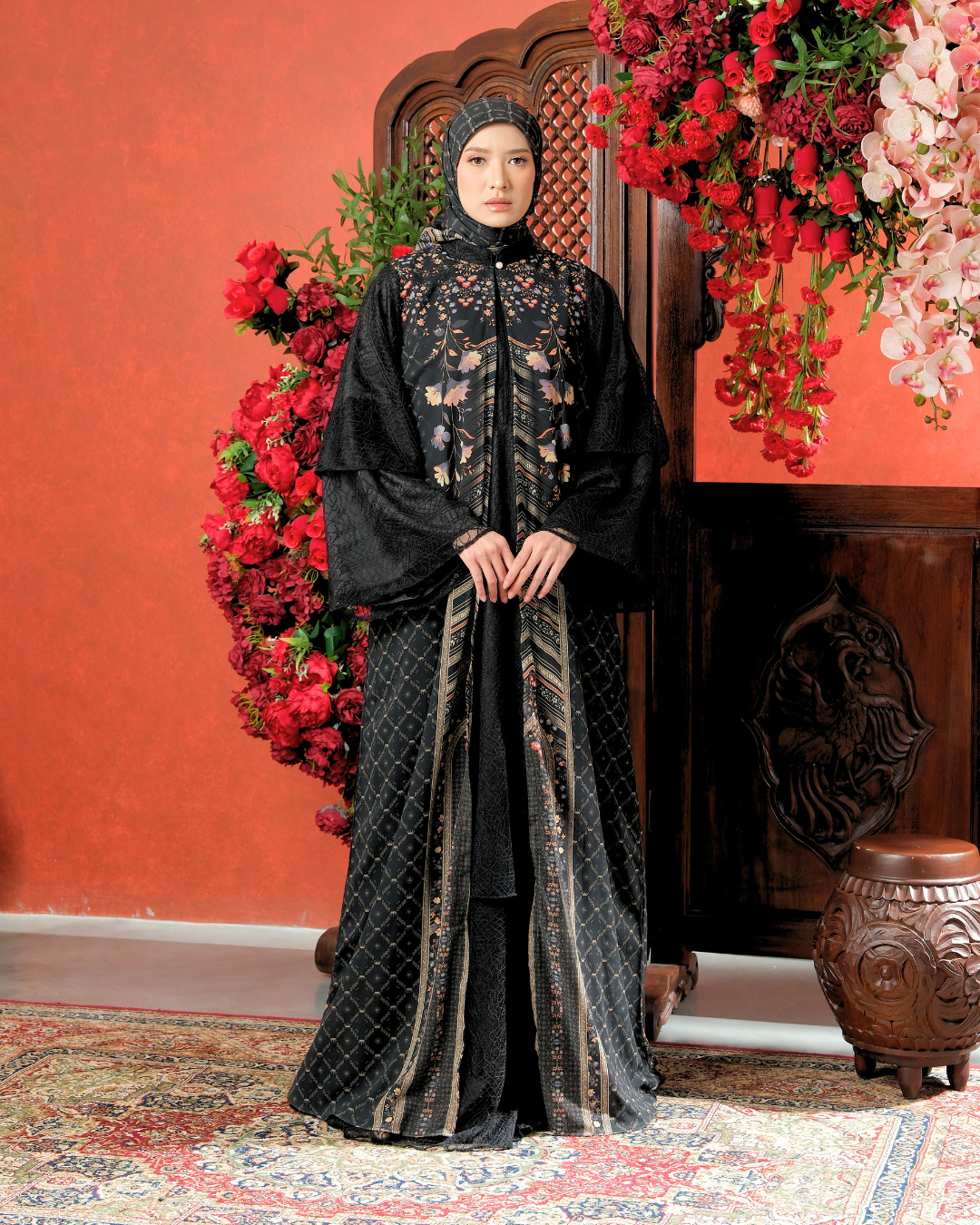 LAZEERA DRESS - BLACK