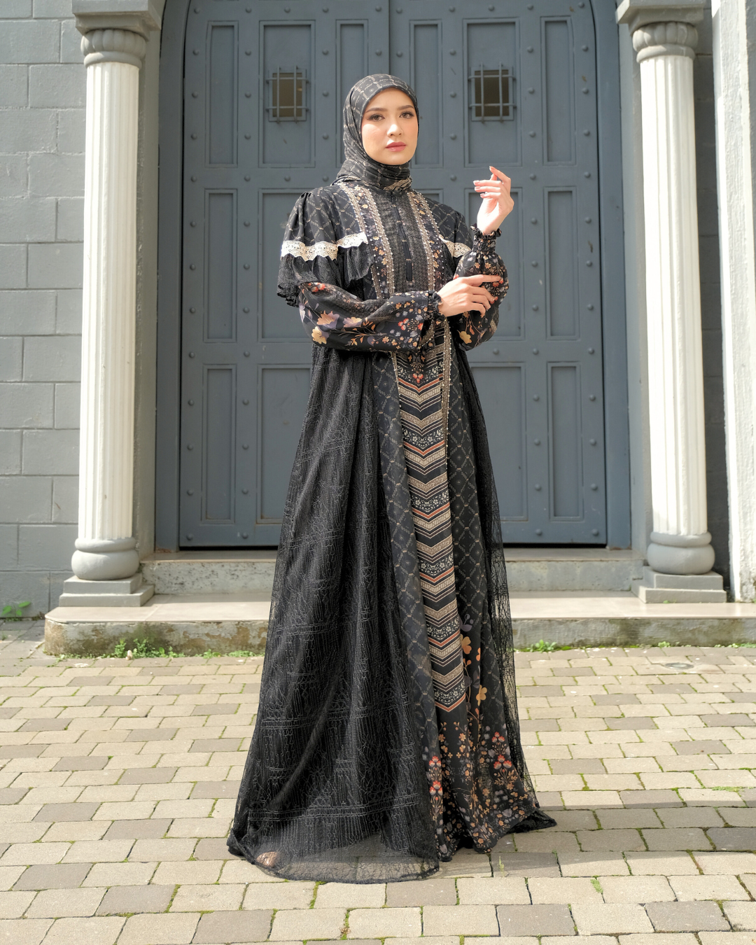 MAYESHA DRESS - BLACK