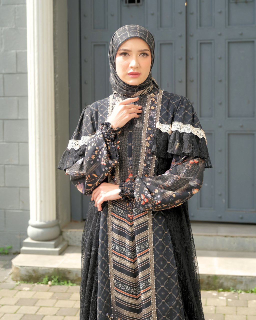 MAYESHA DRESS - BLACK