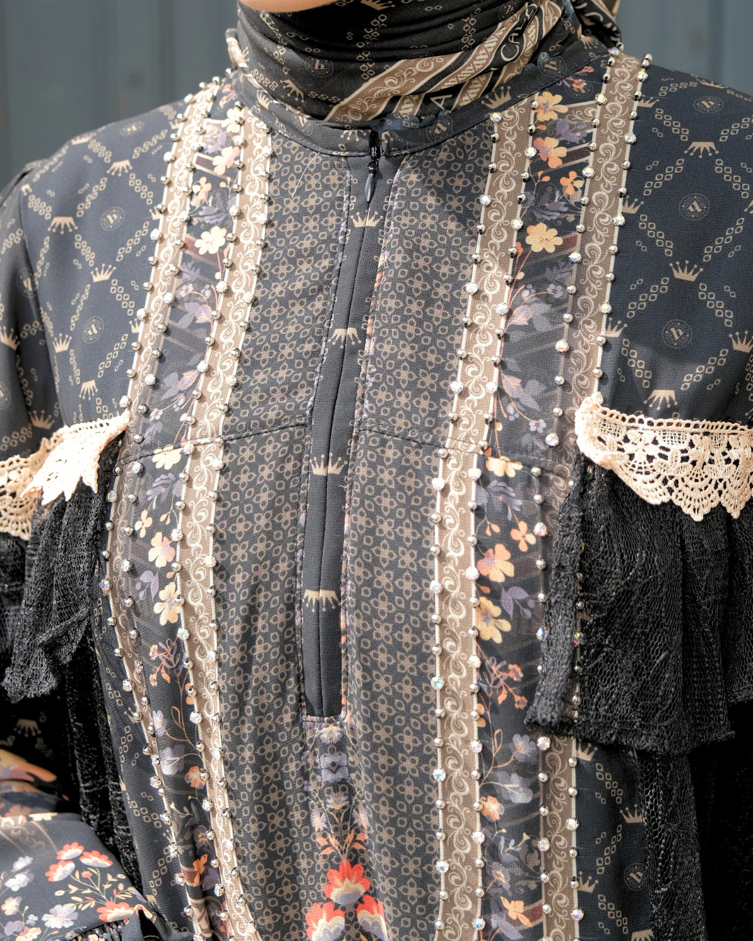 MAYESHA DRESS - BLACK