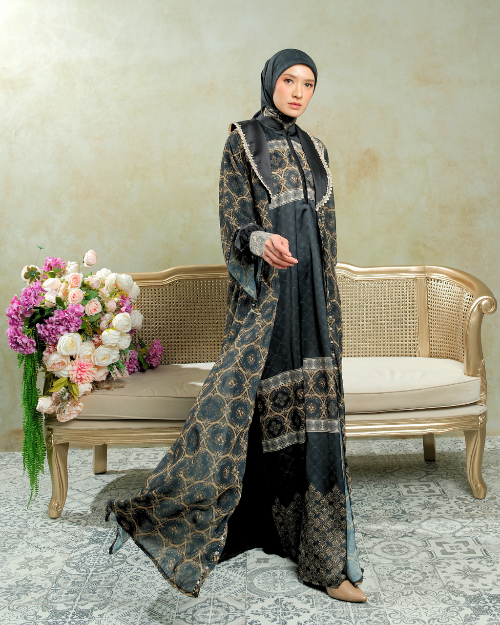 CALIRA DRESS - BLACK