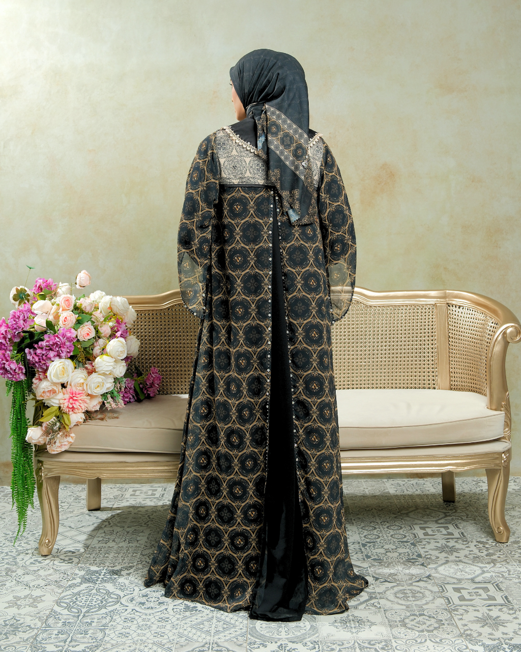 CALIRA DRESS - BLACK