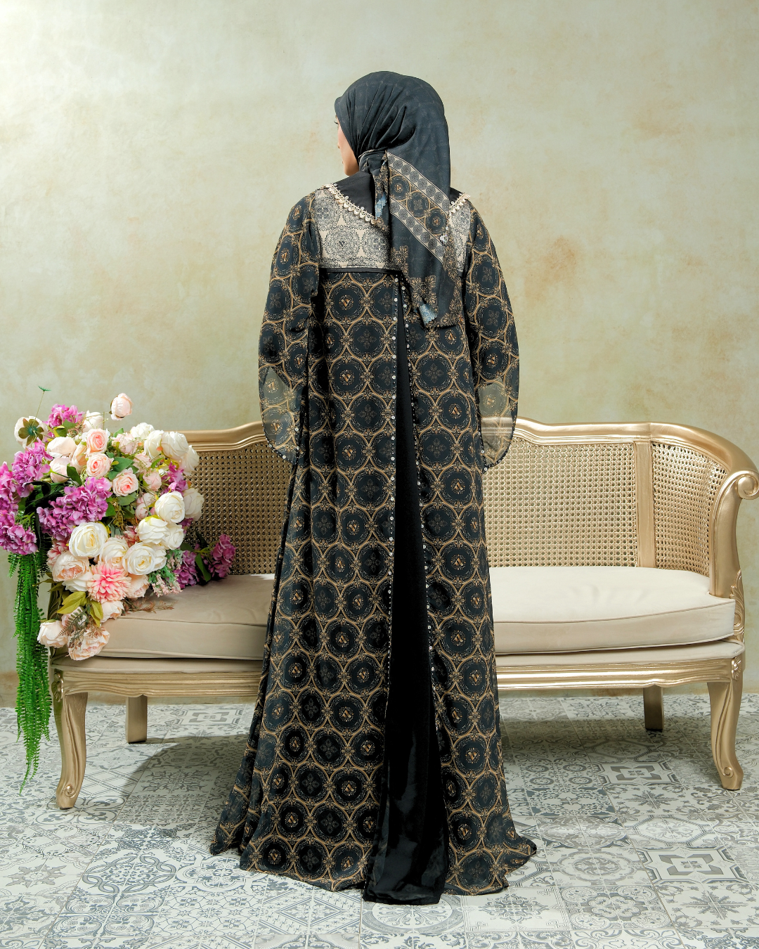 CALIRA DRESS - BLACK