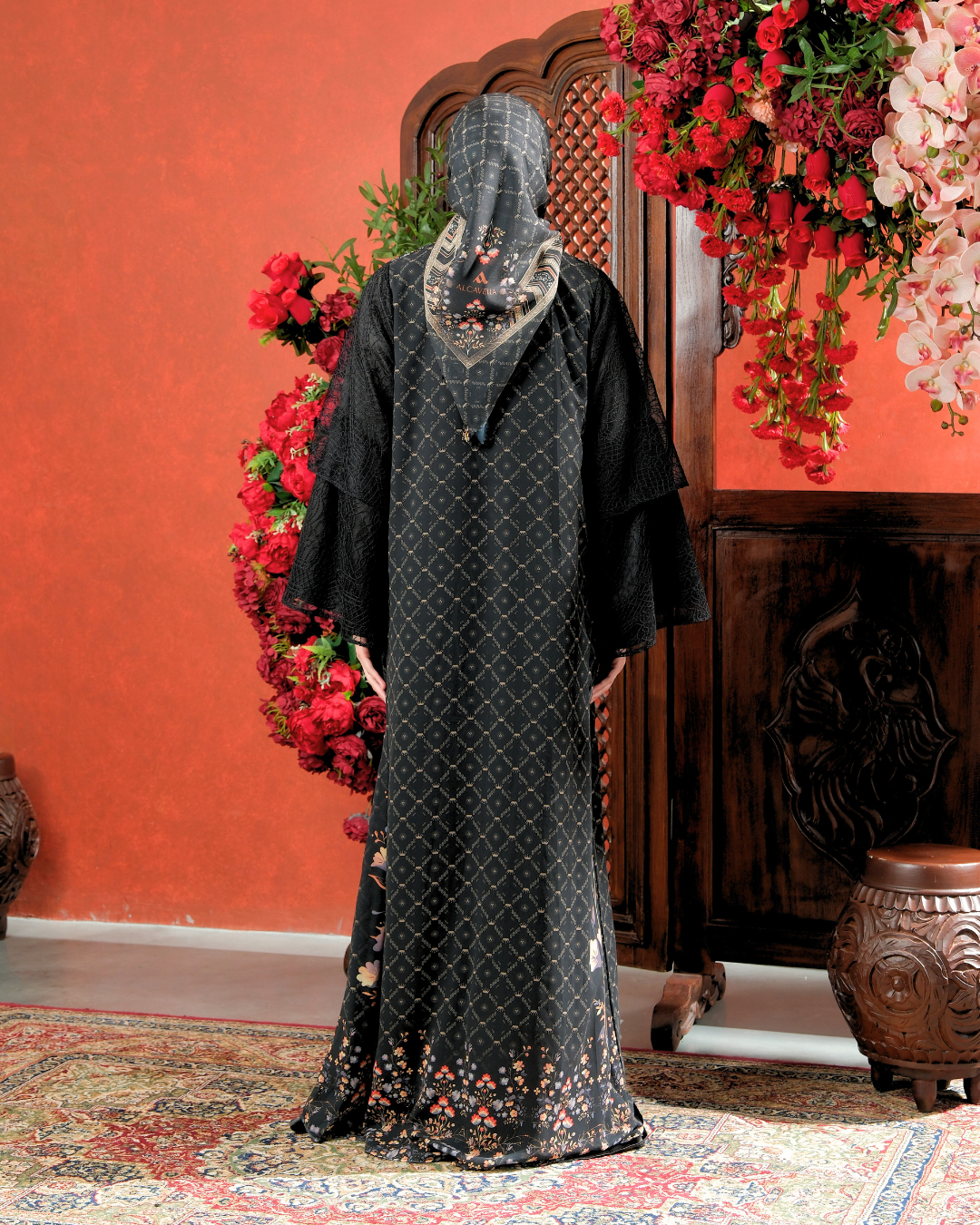 LAZEERA DRESS - BLACK