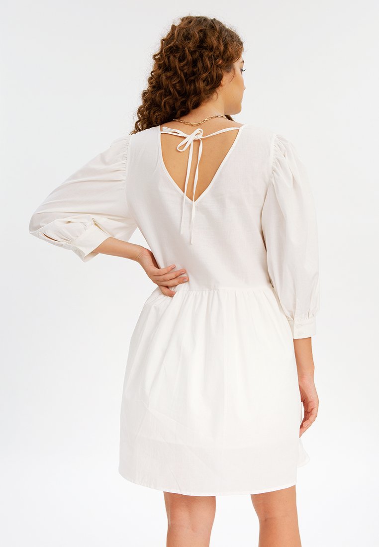 Balloon Sleeve Dress