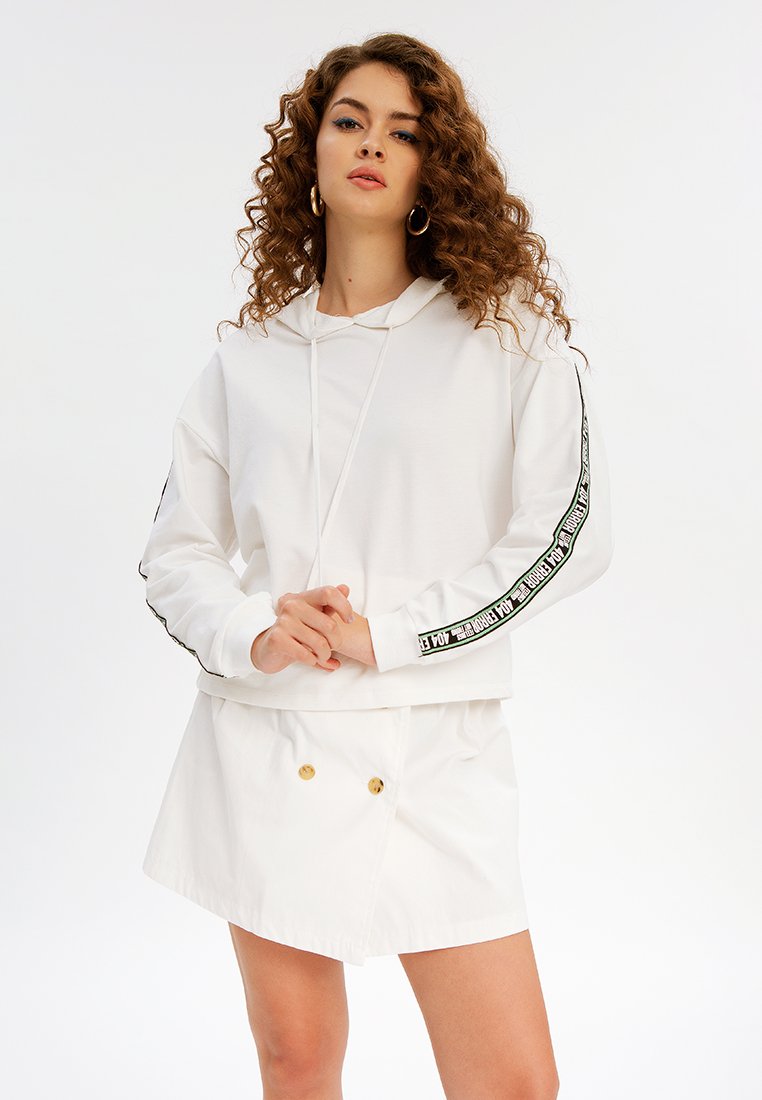 Hoodie with Side Stripe