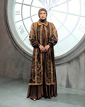 SHAFARA DRESS - MAHOGANY