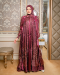 MAHEERA DRESS - MAROON