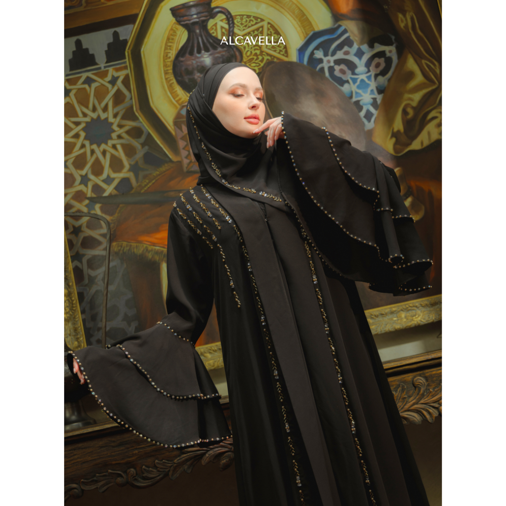 JAMEELA ABAYA - BLACK