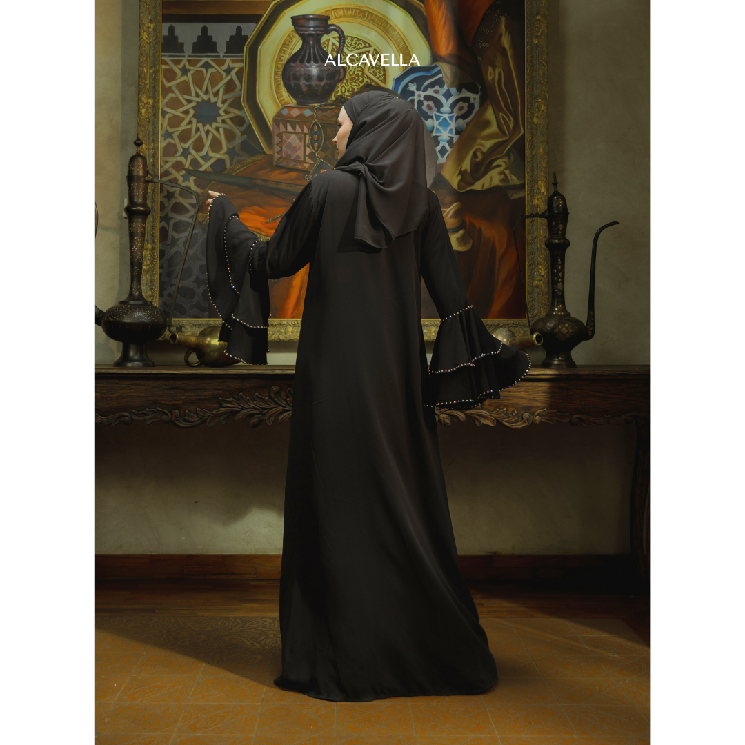 JAMEELA ABAYA - BLACK