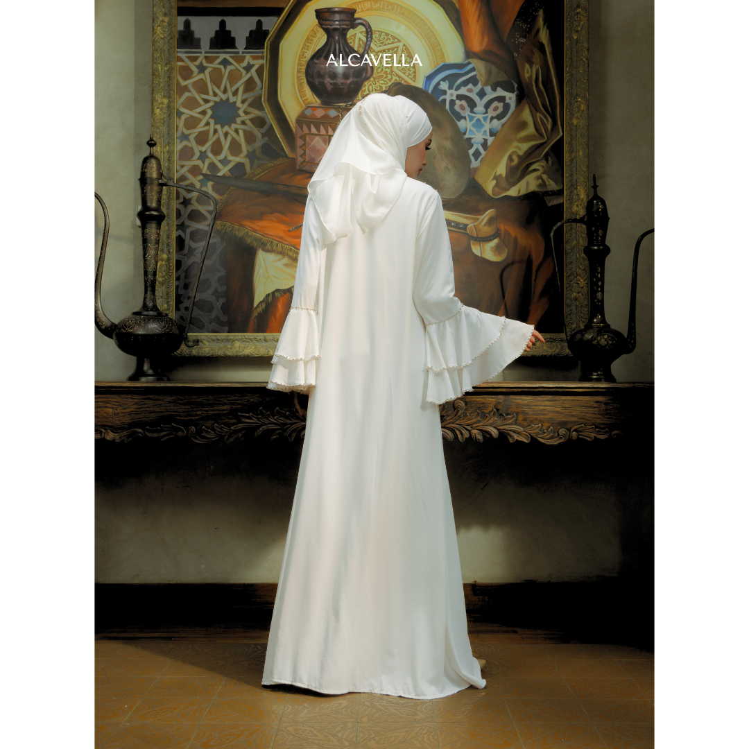 JAMEELA ABAYA - BROKENWHITE