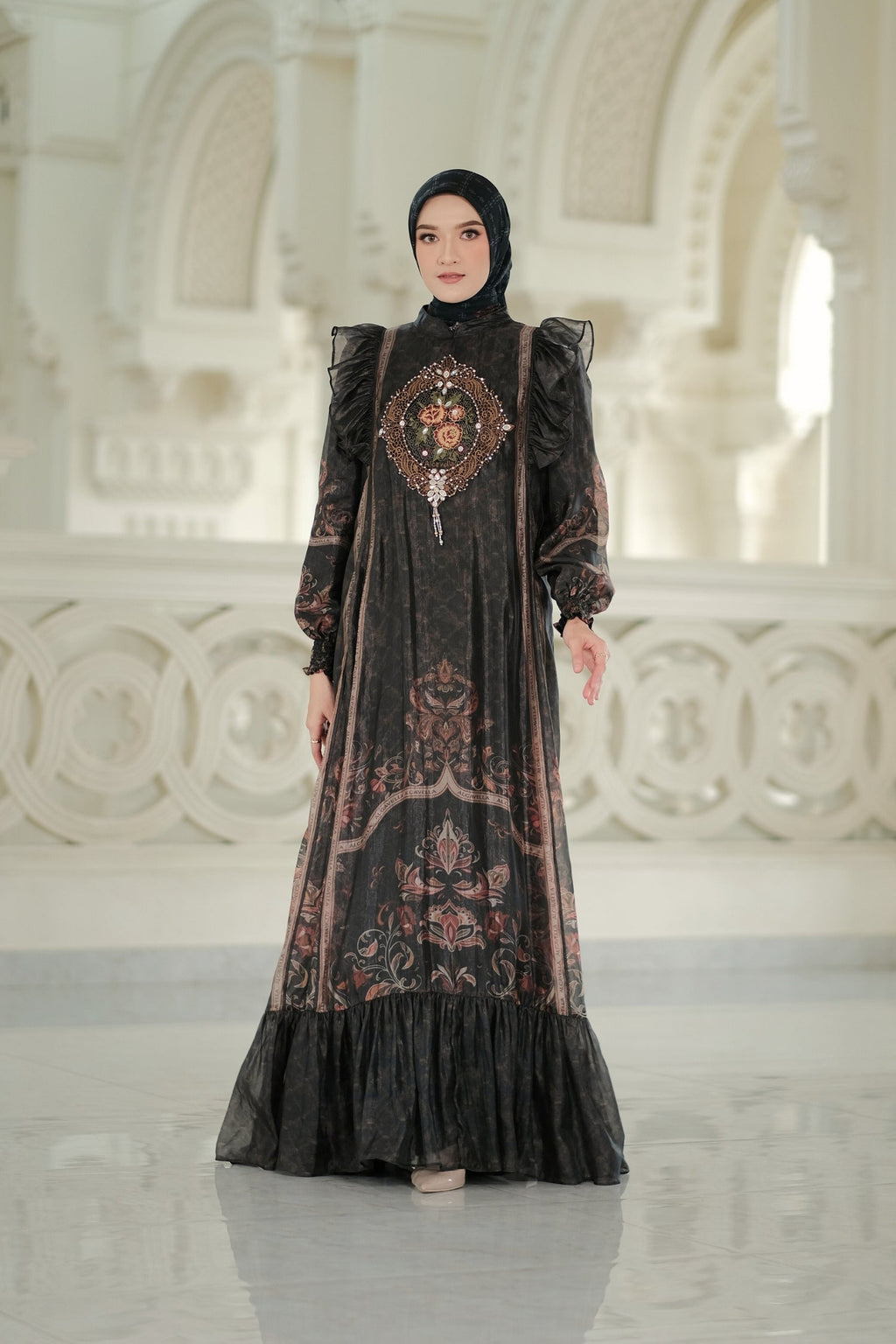ELVARA DRESS - BLACK