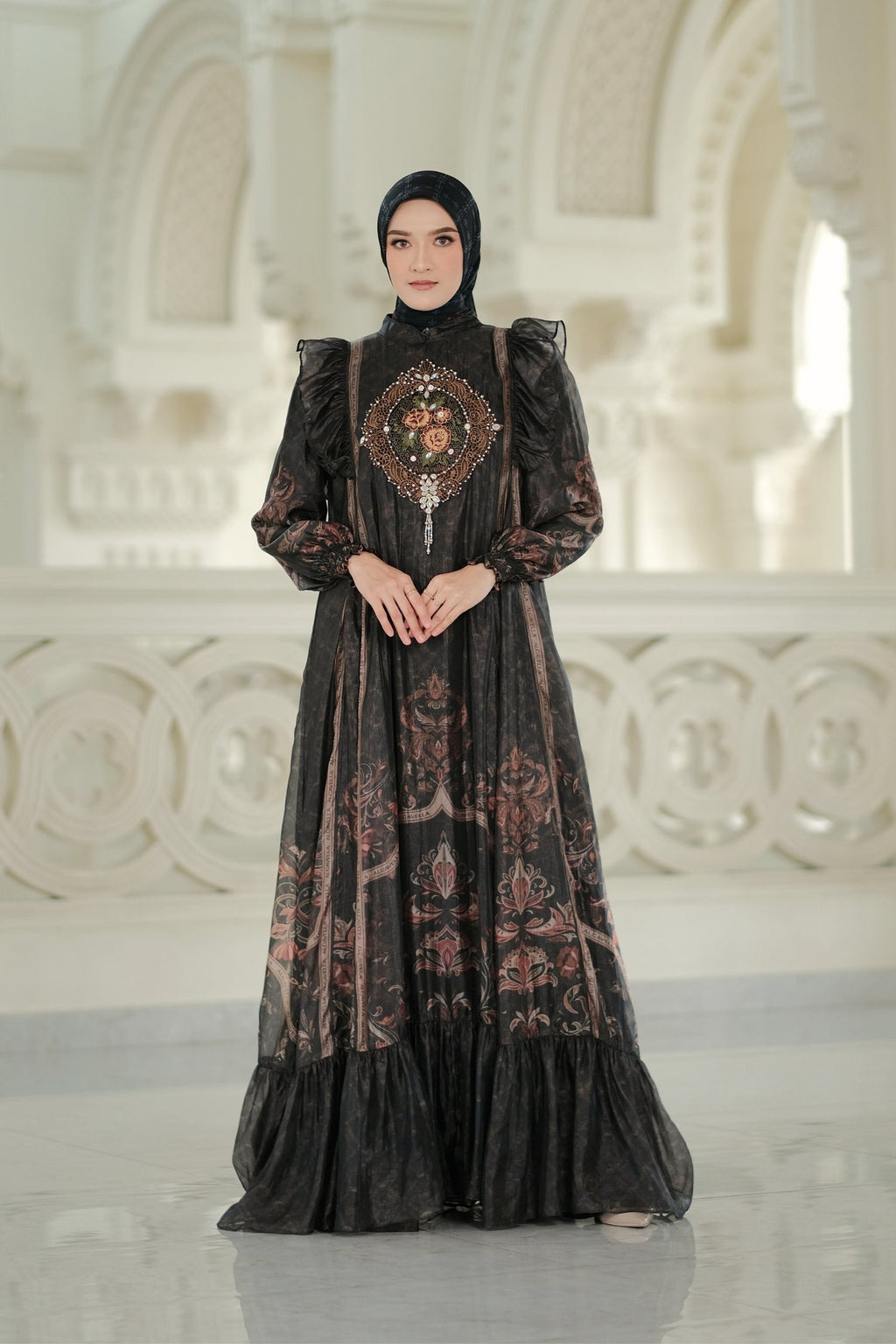 ELVARA DRESS - BLACK
