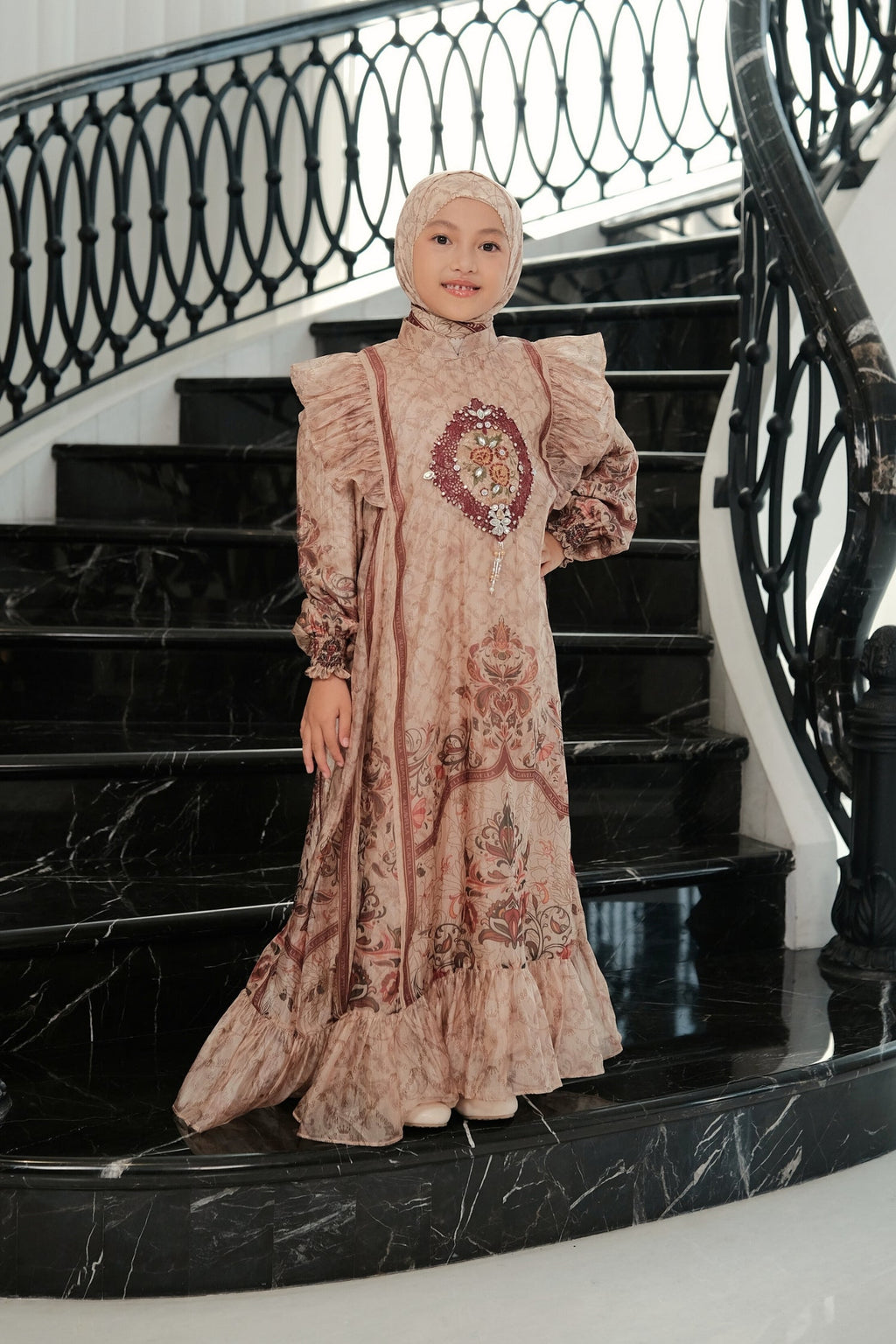 ELVARA KIDS DRESS - SOFTSAND