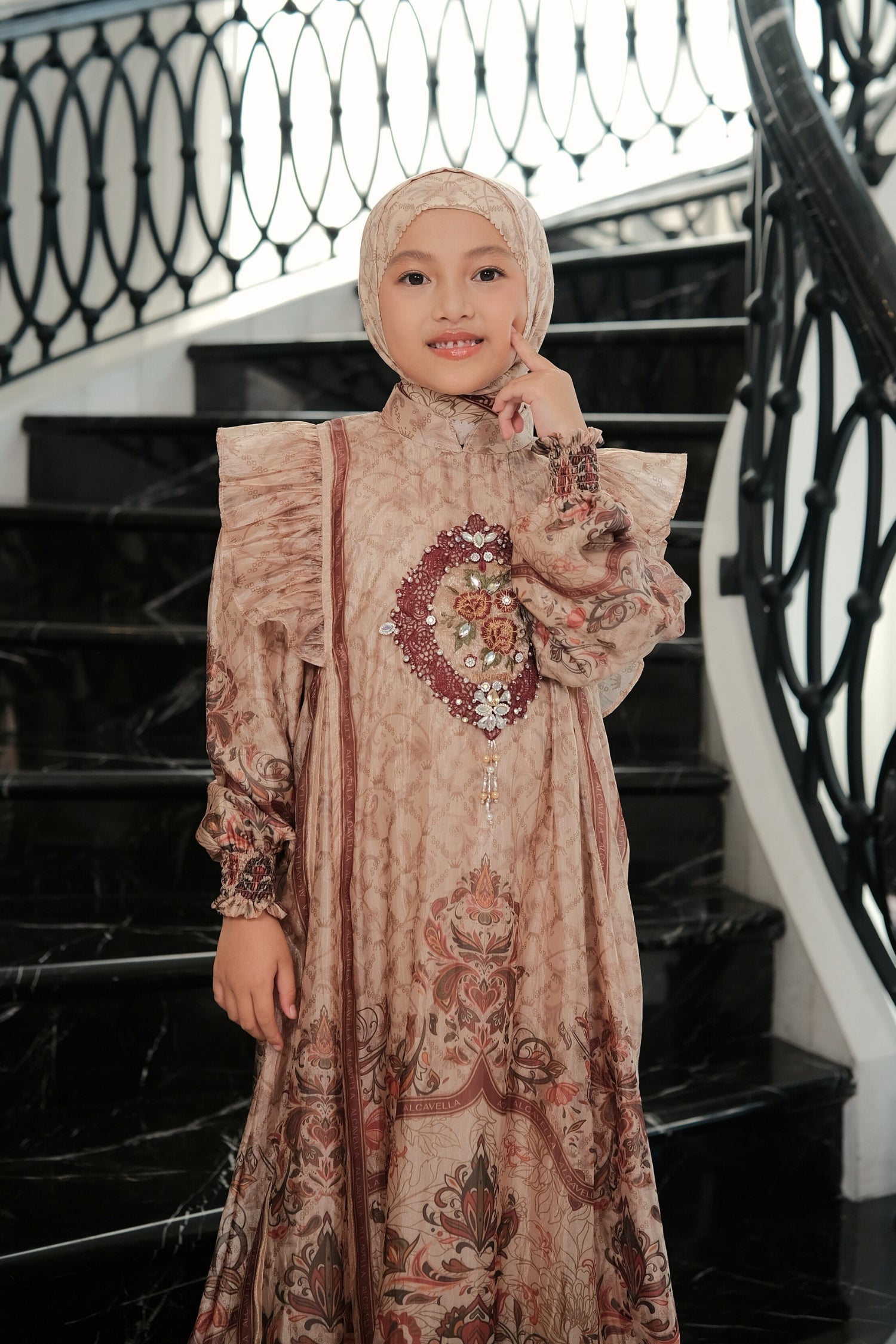 ELVARA KIDS DRESS - SOFTSAND