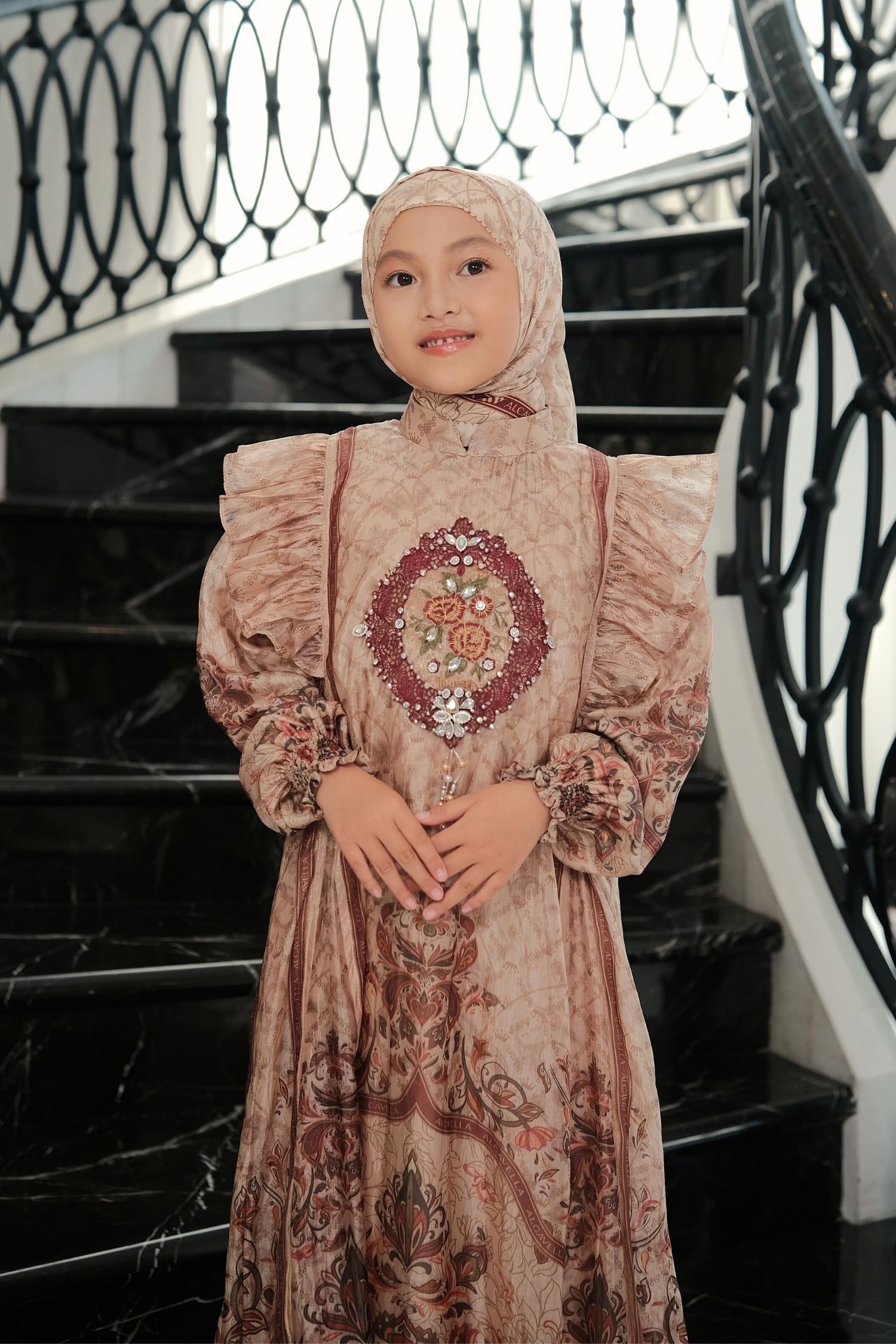 ELVARA KIDS DRESS - SOFTSAND